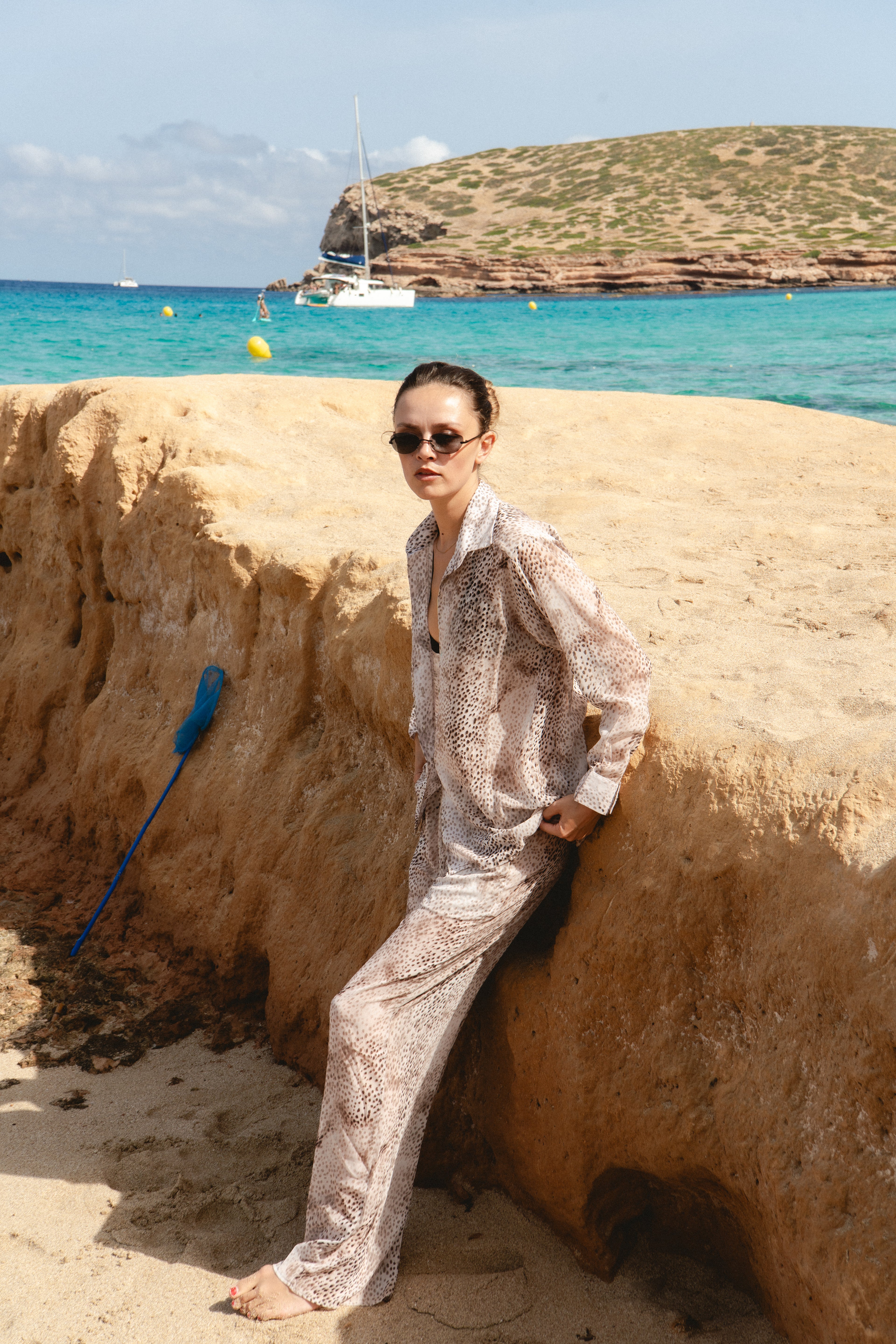 Sienna Printed Oversized Shirt