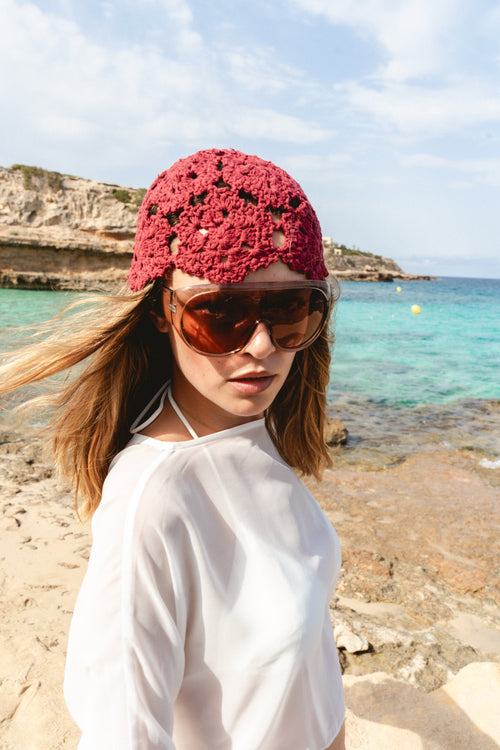 Alessia Oversized Sunglasses - Taupe