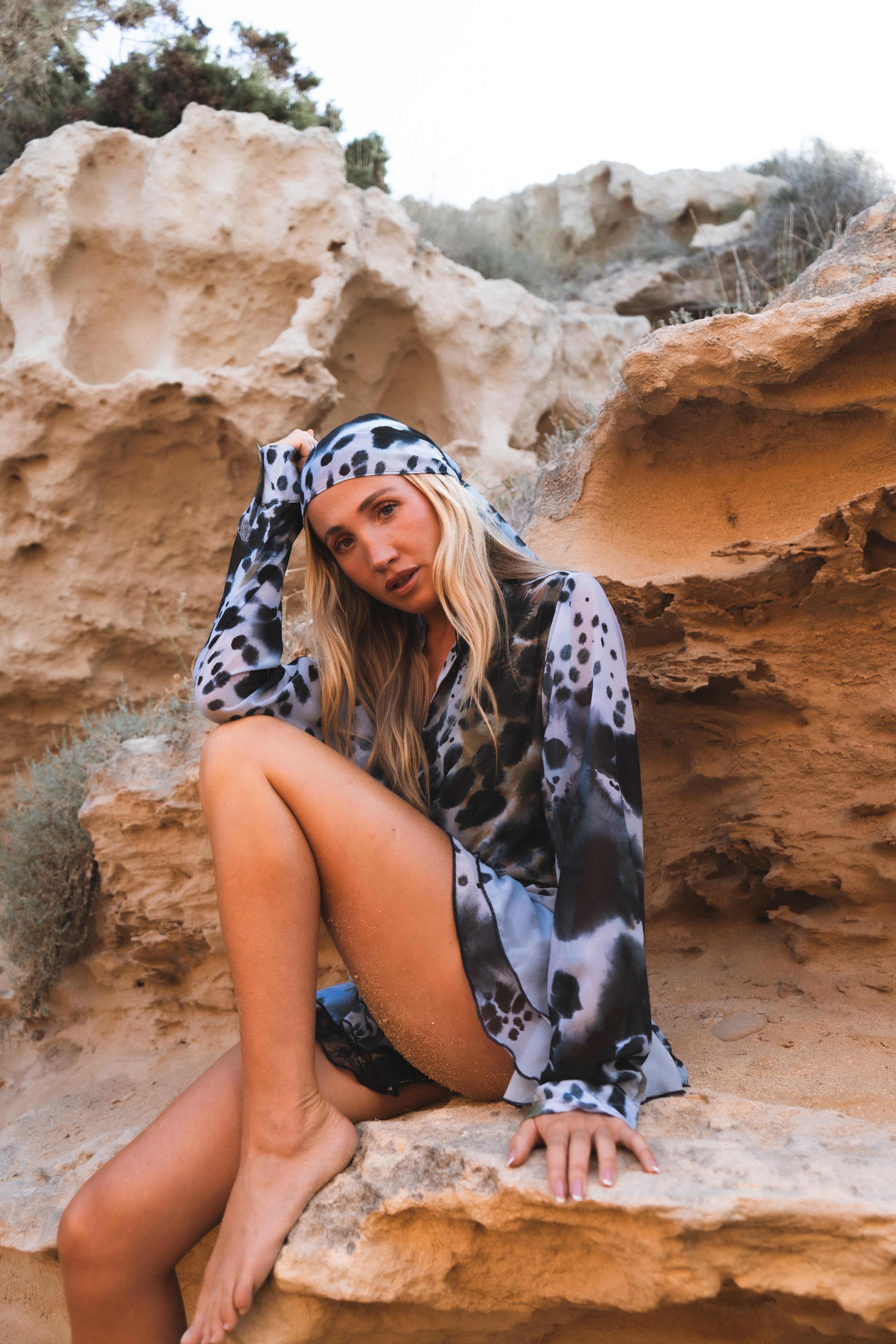Cleo Printed Scarf