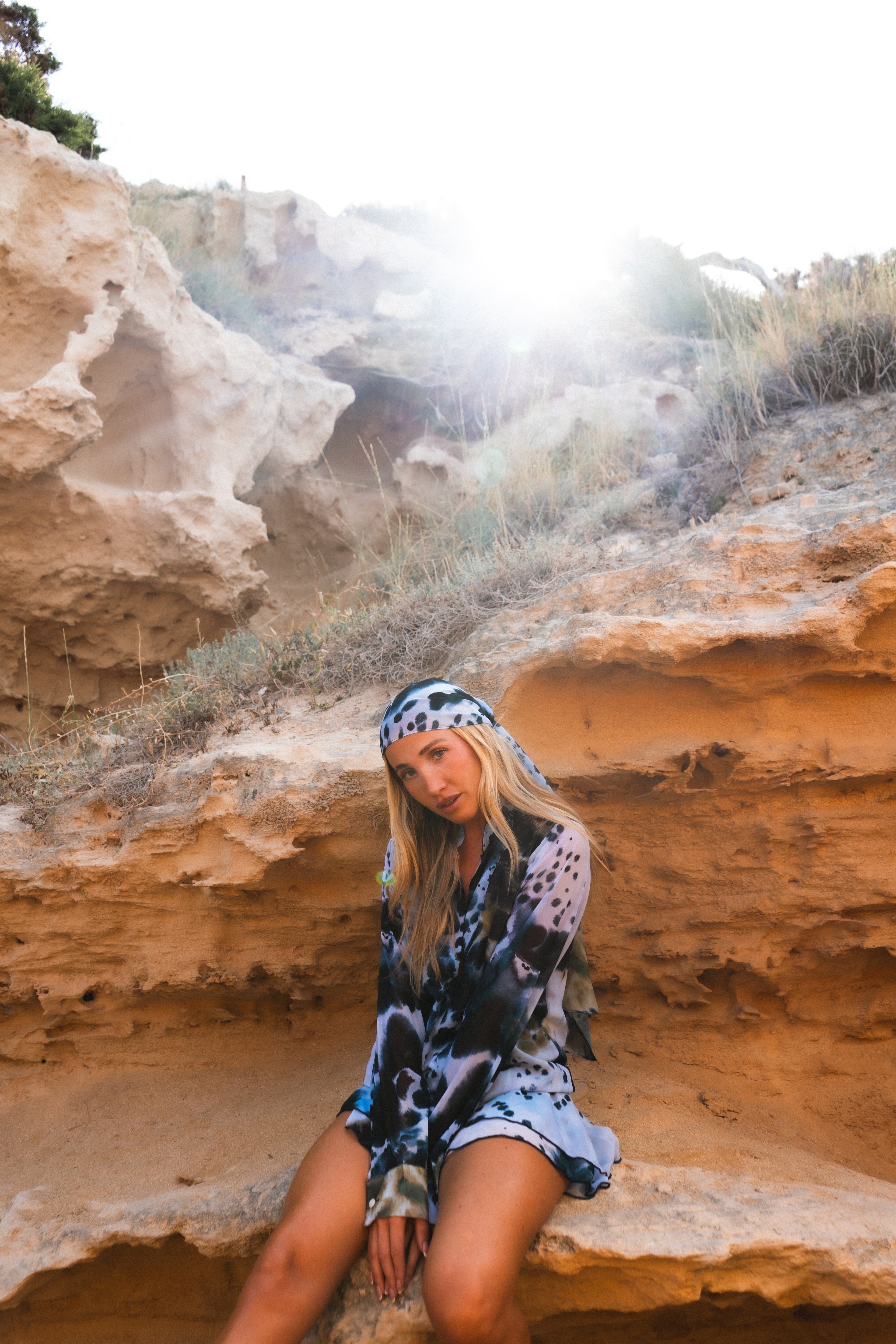 Cleo Printed Scarf