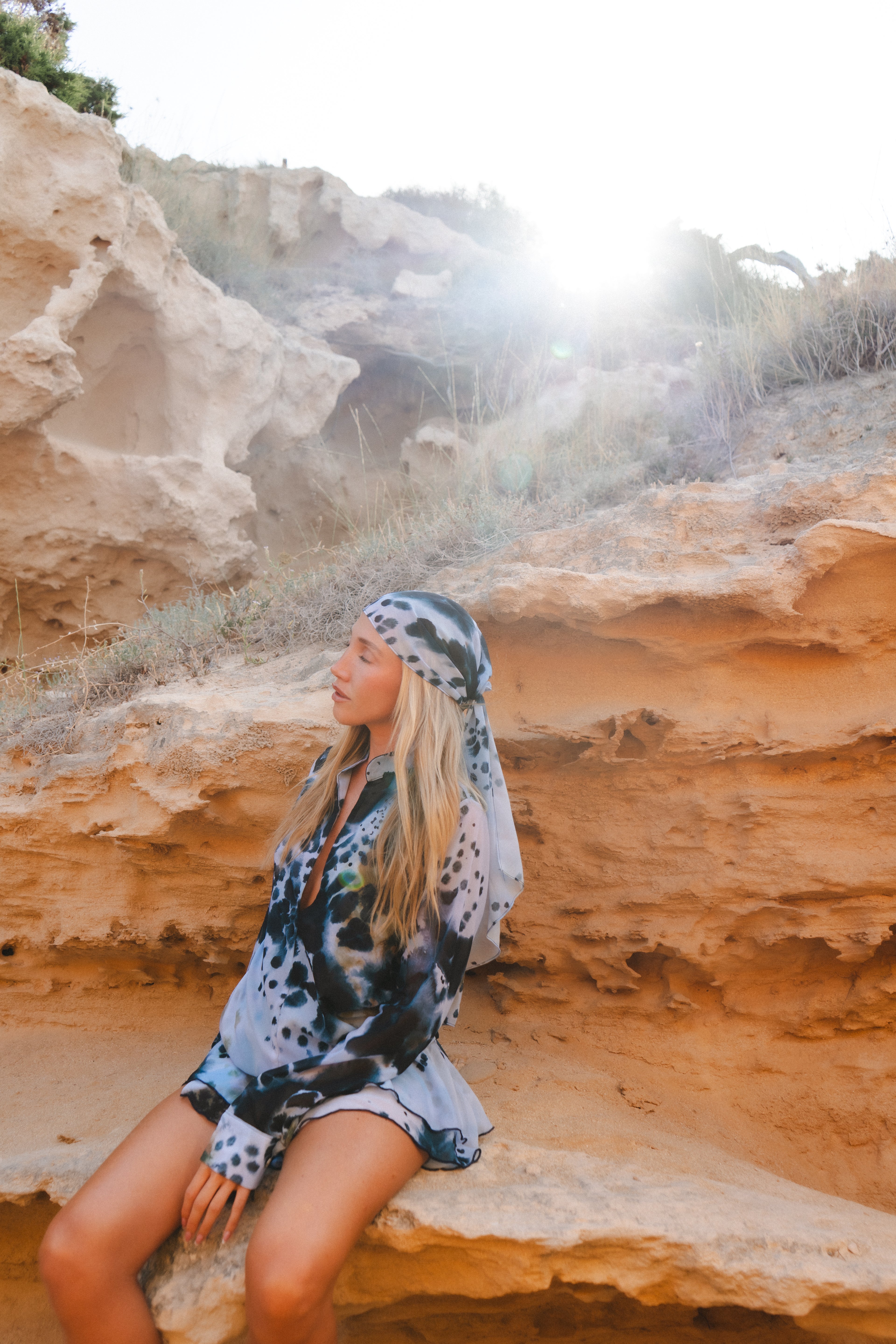 Cleo Printed Scarf