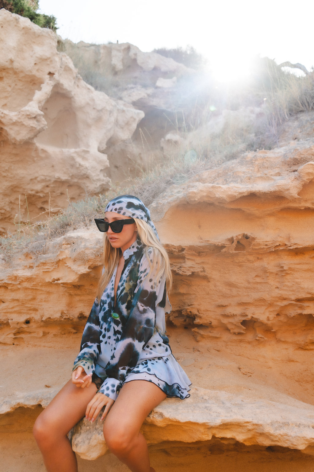 Zara Cat Eye Sunglasses - Noir