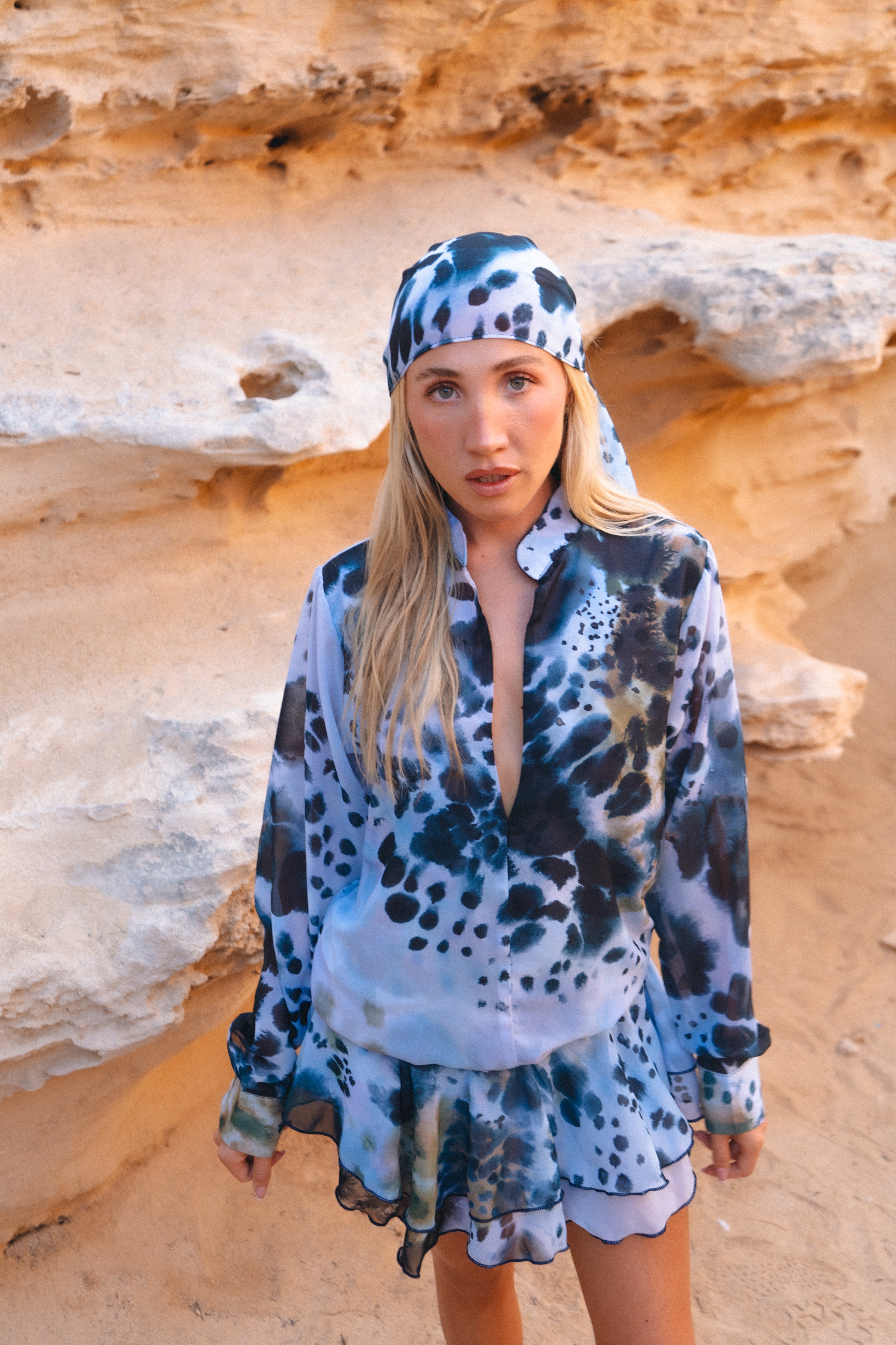 Cleo Printed Scarf