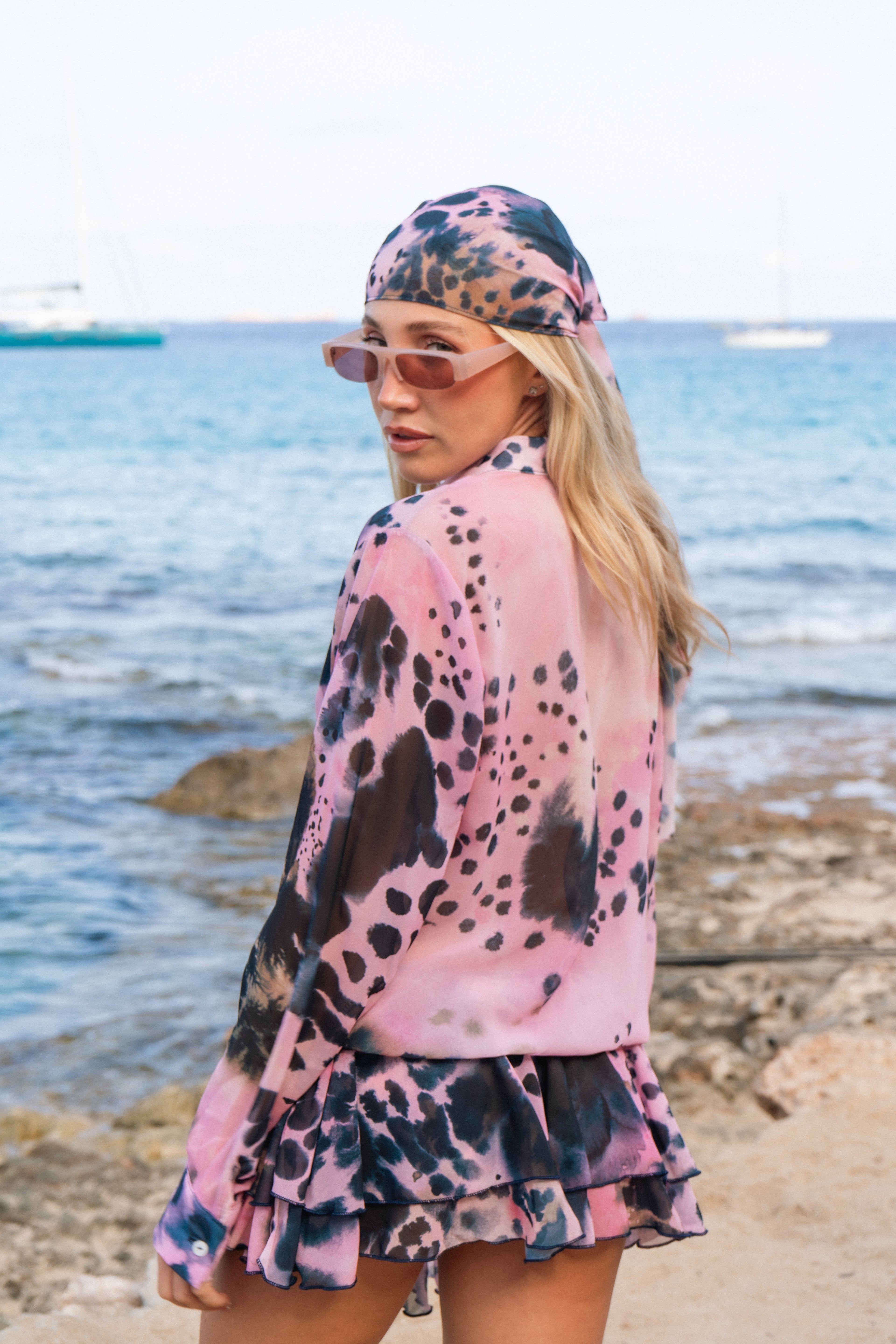 Una Printed Scarf